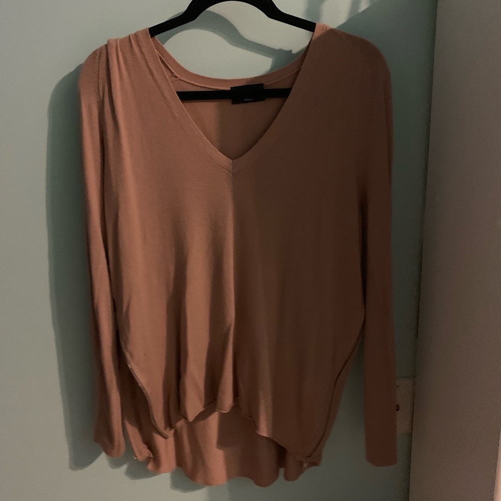 VICI cashmere sweater with side zippers